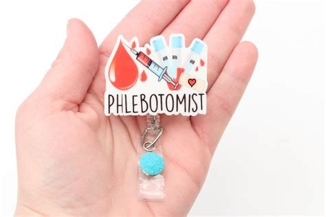 phlebotomist badge