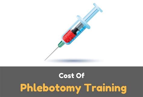 phlebotomist training cost